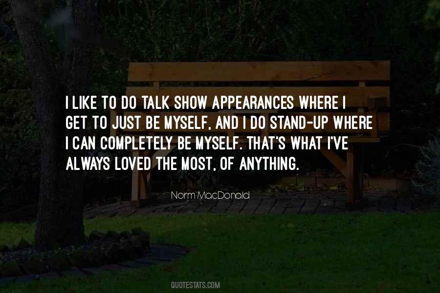 Quotes About Talk Show #1657592