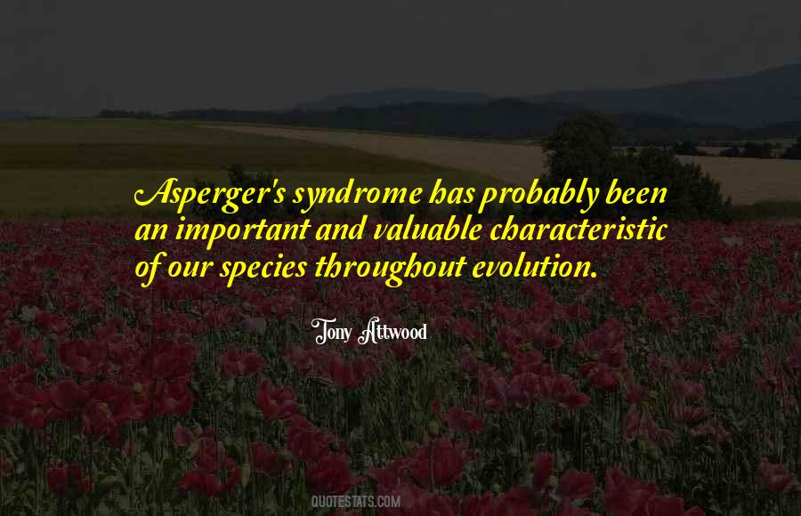 Quotes About Asperger's Syndrome #915890