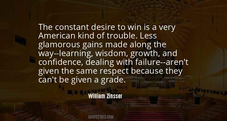 Quotes About Desire To Win #489679