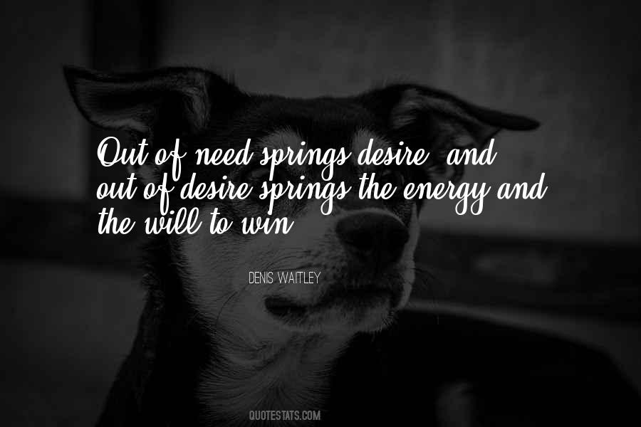 Quotes About Desire To Win #864843