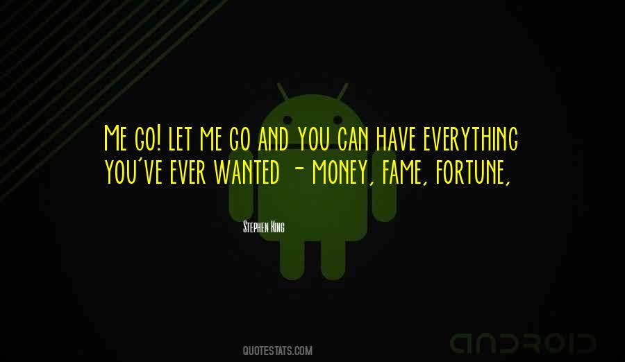 Wanted Money Quotes #1793857