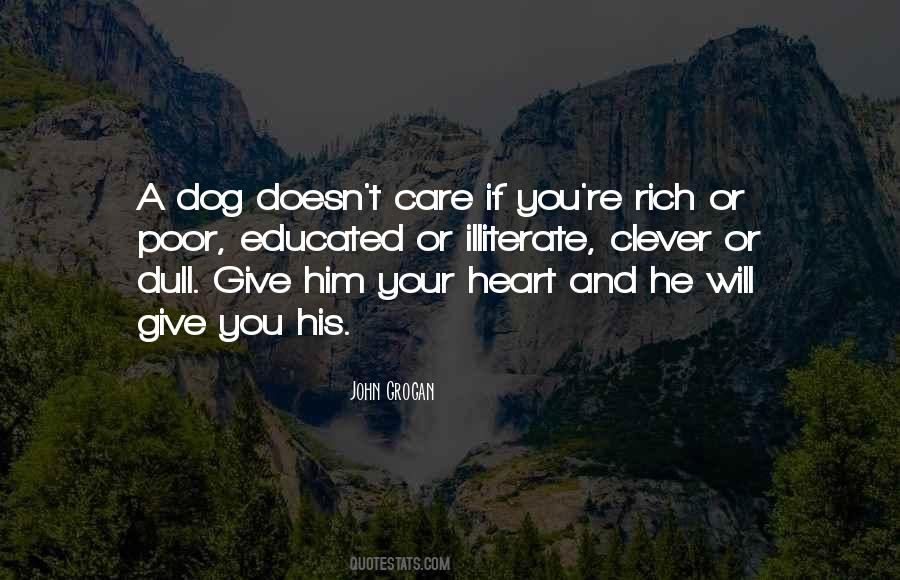 Quotes About He Doesn't Care #1184063