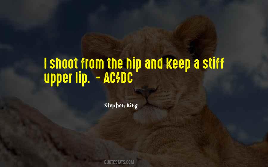 Quotes About Stiff Upper Lip #122351