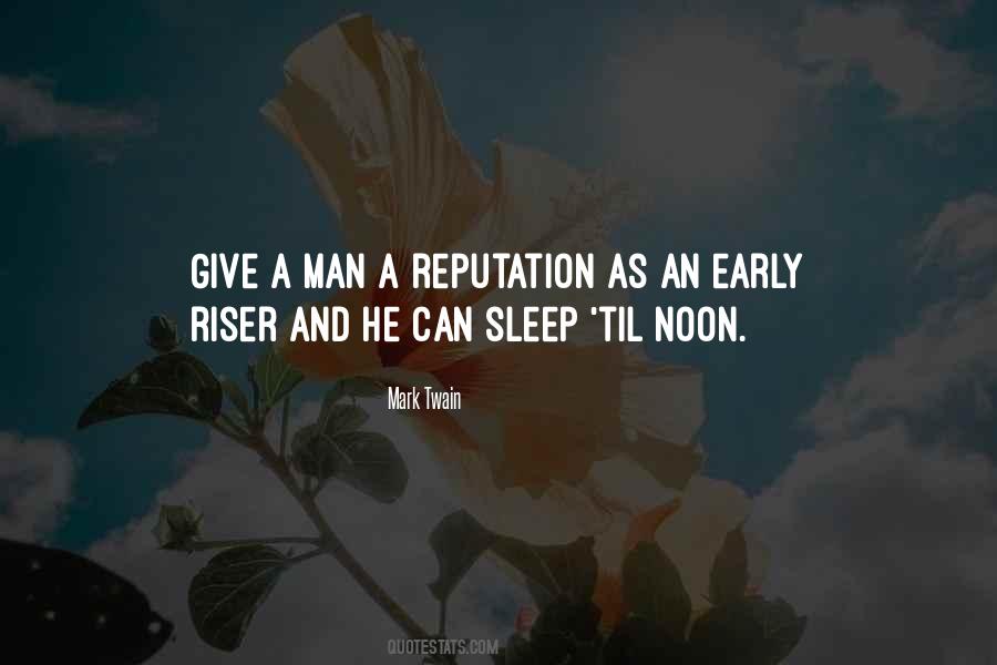 An Early Riser Quotes #1602704