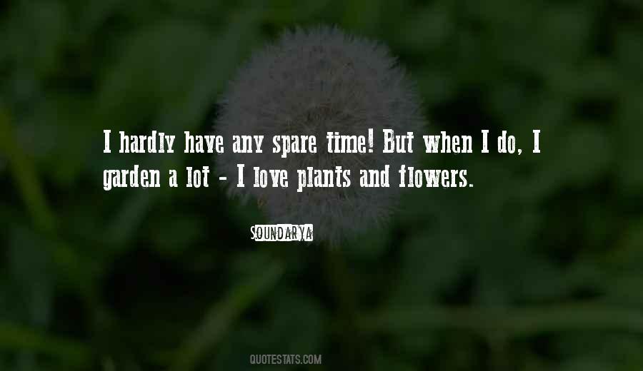 Quotes About Flowers And Love #176296