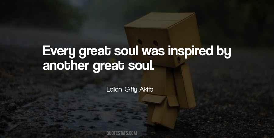 Inspired Soul Quotes #772951