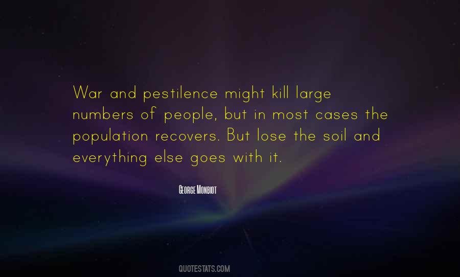 Quotes About Pestilence #1712129