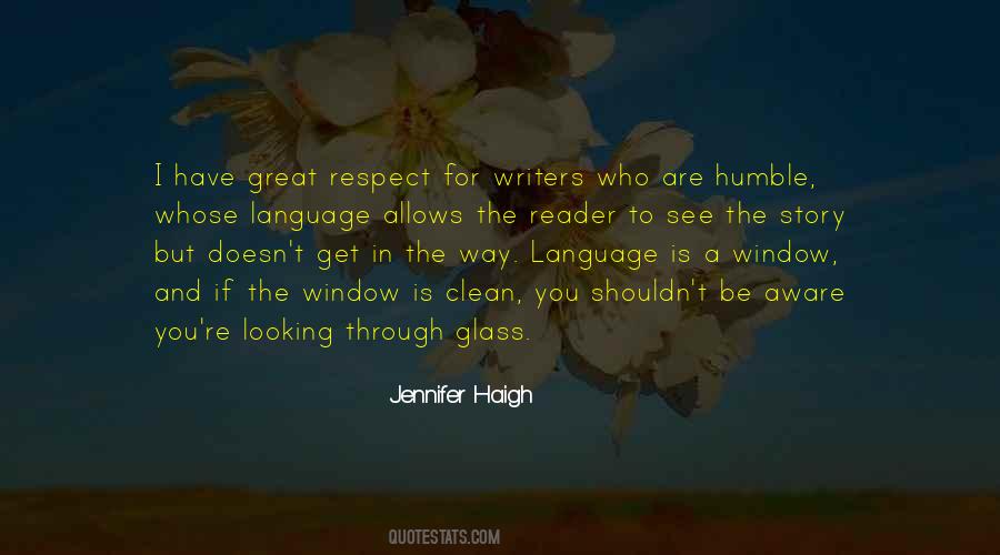 Quotes About Looking Through The Window #1565122