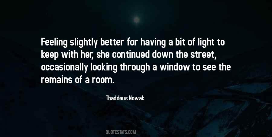 Quotes About Looking Through The Window #1797797