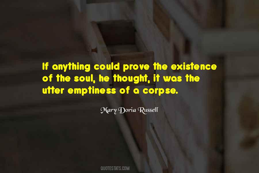 Emptiness Of Thought Quotes #140339