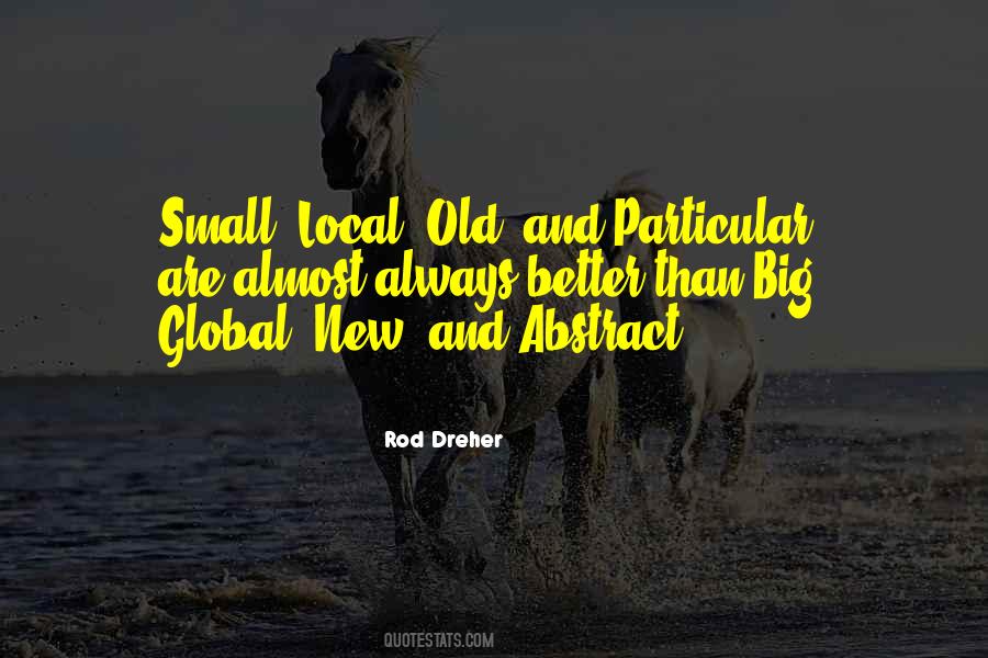 Local And Global Quotes #338035
