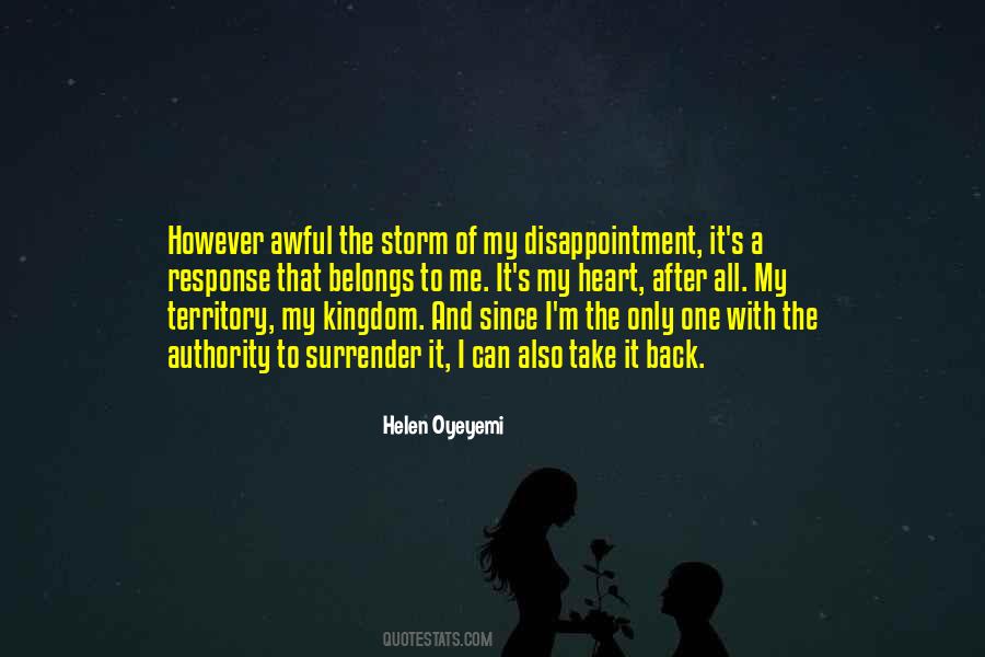 Storm S Heart Quotes #1427962