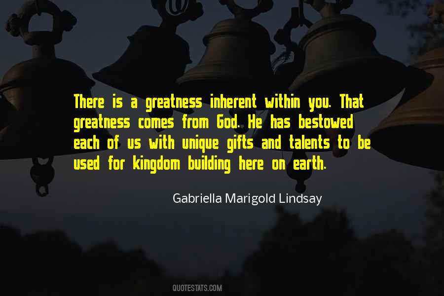 Quotes About Talent And Gifts #1333707