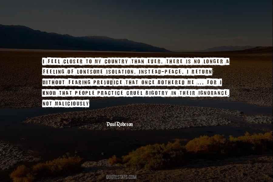 Quotes About Lonesome #450059