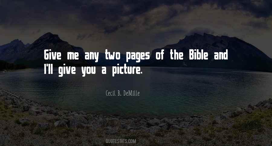 Quotes About The Bible #1704355