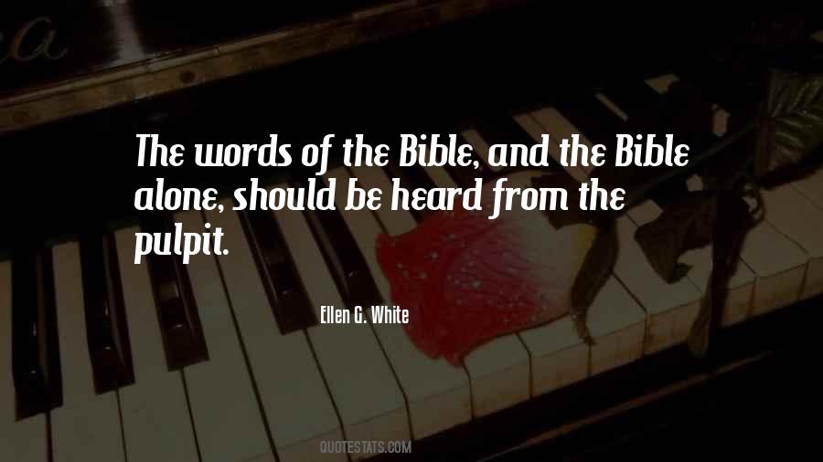 Quotes About The Bible #1706343
