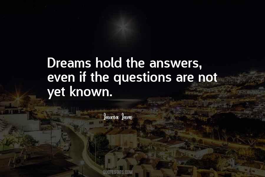 Quotes About Answers And Questions #348991
