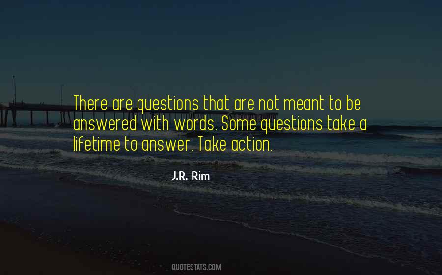 Quotes About Answers And Questions #79504