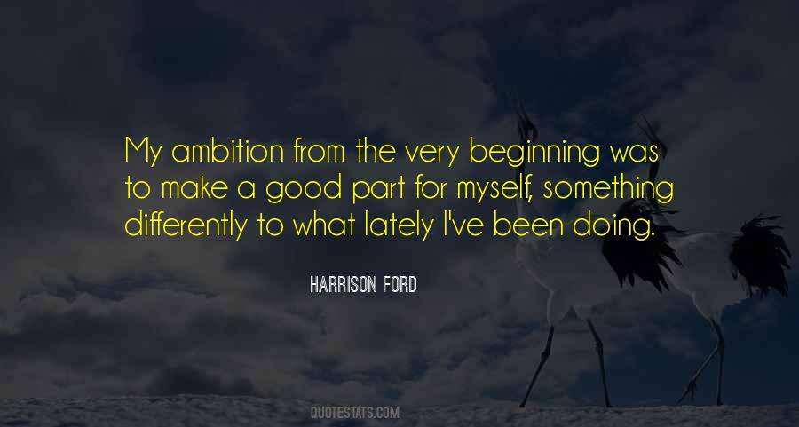 Good Ambition Quotes #1235921