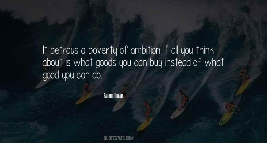 Good Ambition Quotes #259380