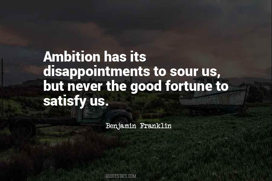 Good Ambition Quotes #73838