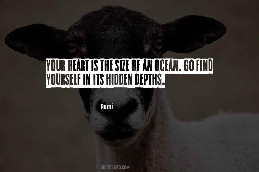 Quotes About Hidden Depths #1577050