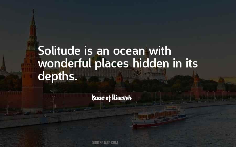 Quotes About Hidden Depths #357718