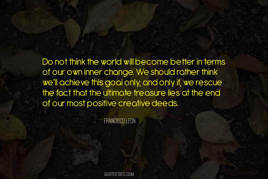 Quotes About Positive Change In The World #49823