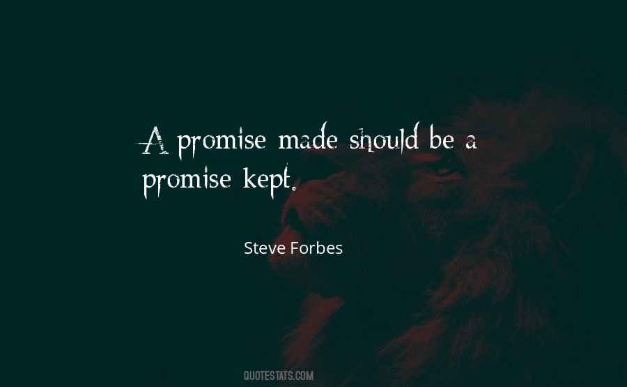 Promise Kept Quotes #1693123