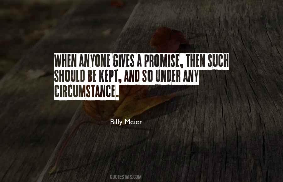 Promise Kept Quotes #1797103