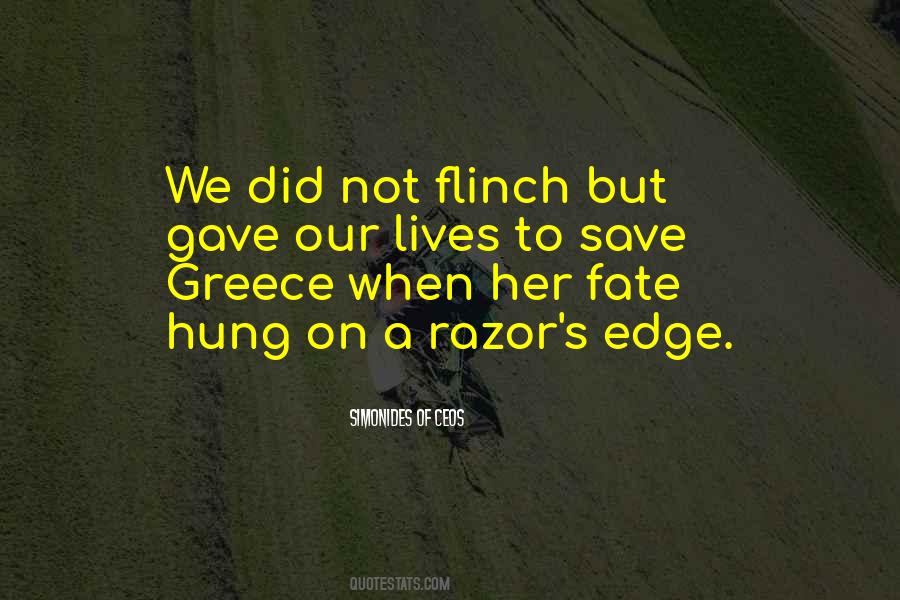 Fate S Edge Quotes #1073199