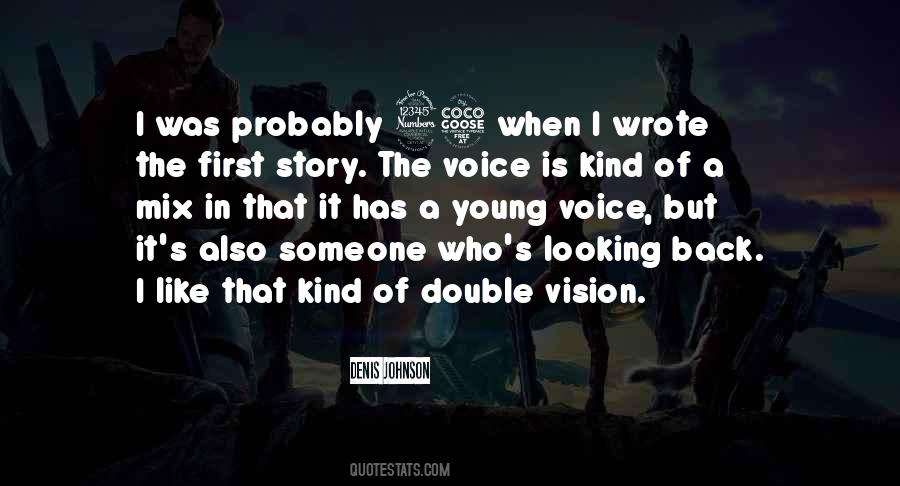 Quotes About Double Vision #1587680
