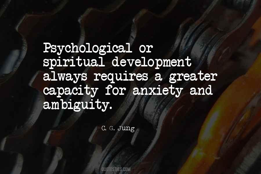 Quotes About Psychological Development #1320621