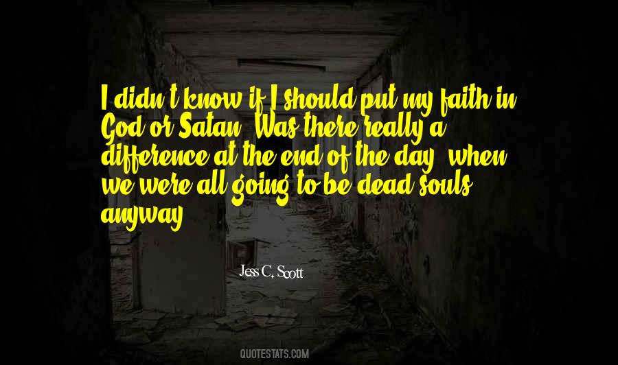 Quotes About Dead Souls #1345100