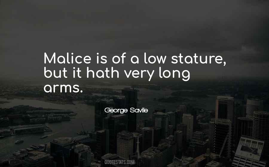 Quotes About Malice #1062212