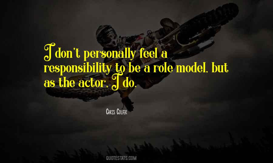 Quotes About A Role Model #1741078