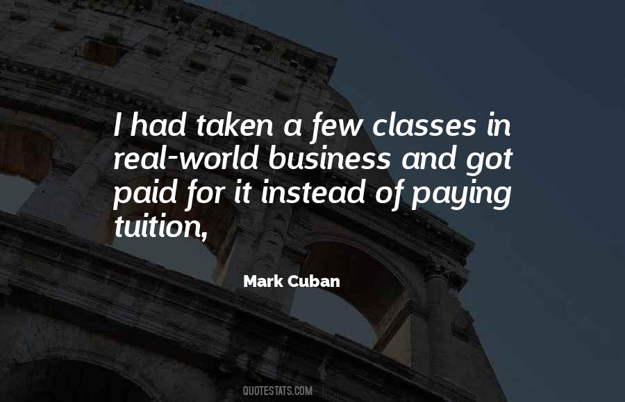 Quotes About Tuition #1384309