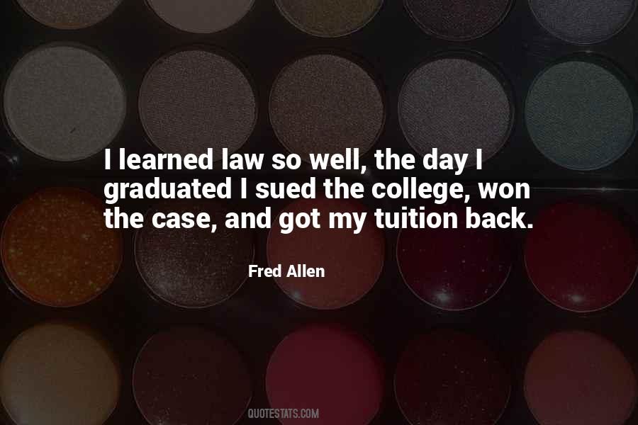 Quotes About Tuition #222935