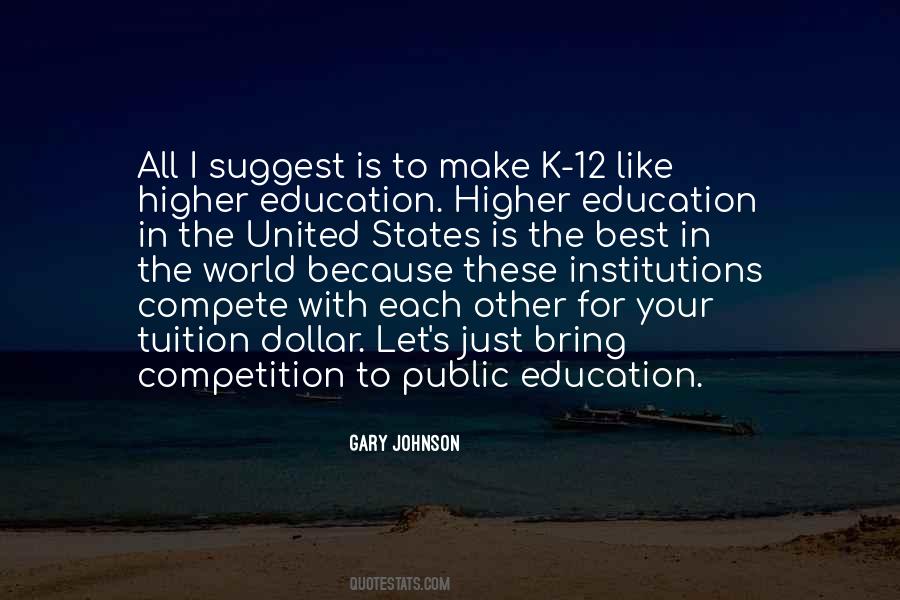 Quotes About Tuition #774583
