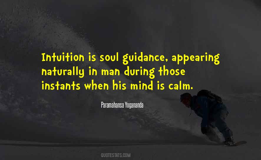 Intuition Soul Quotes #1601314