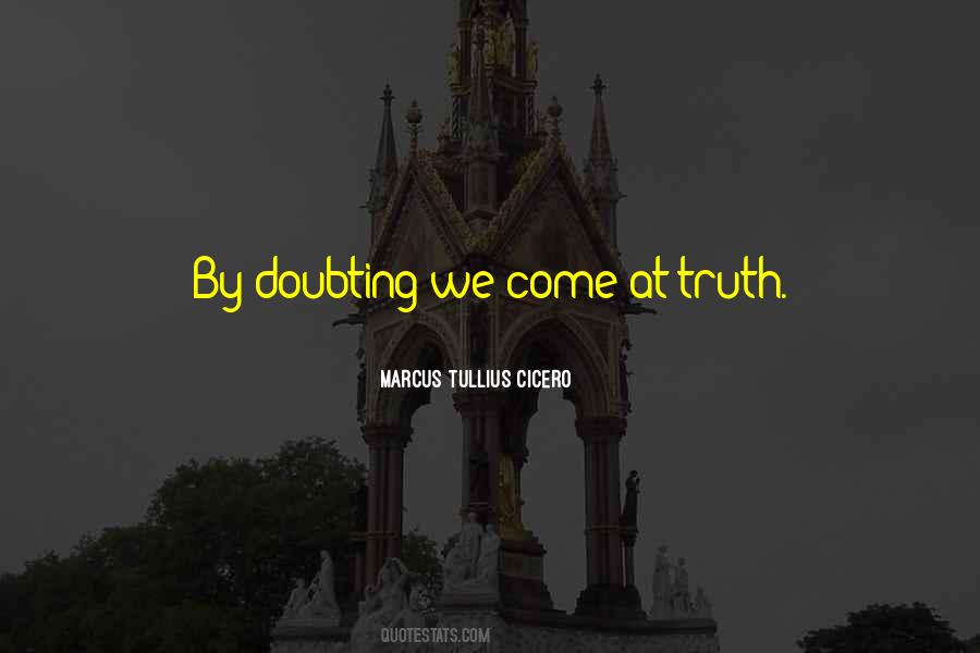 Quotes About Doubting Yourself #265365