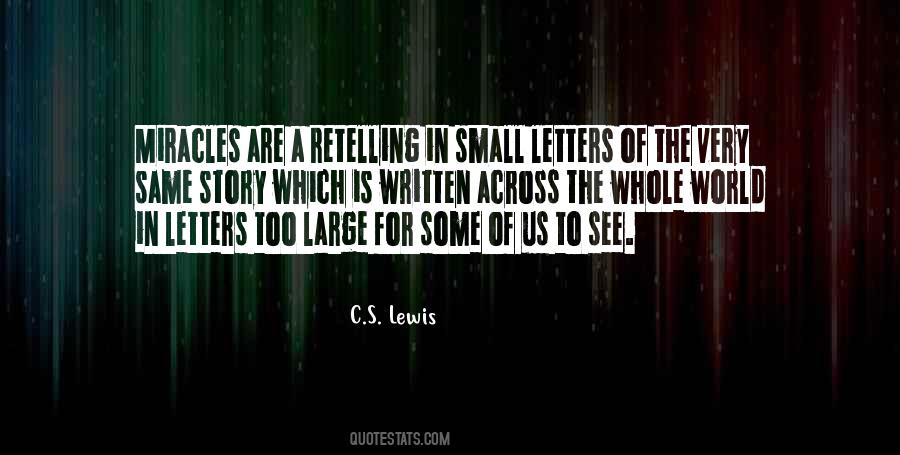 Small Letters Quotes #1620800