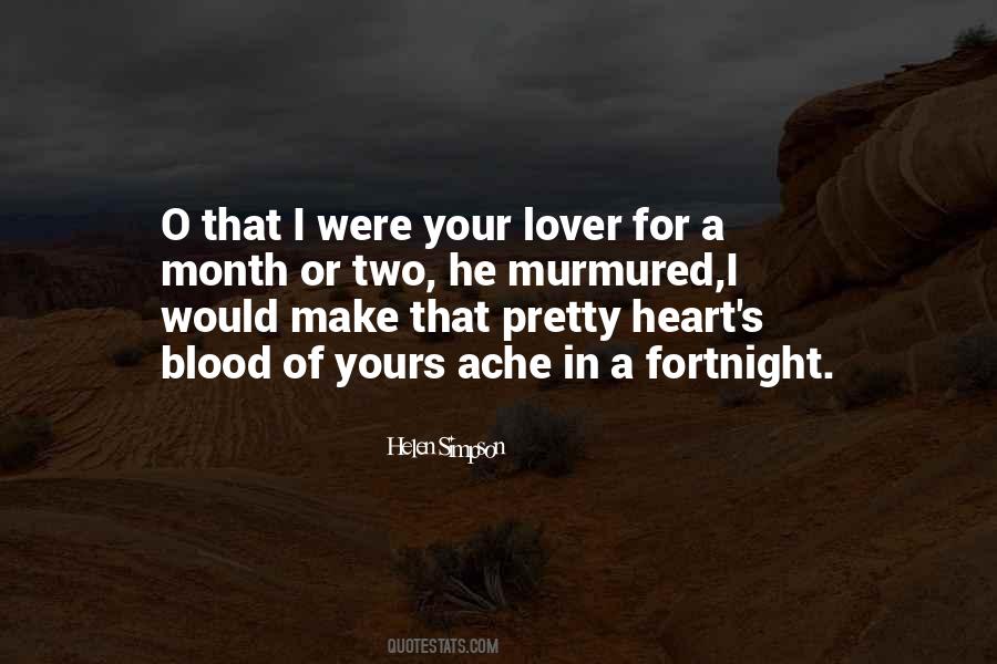 Heart S Blood Quotes #952496