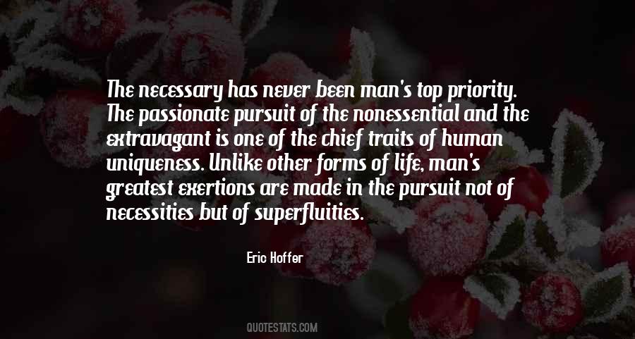 Quotes About Necessities In Life #595204