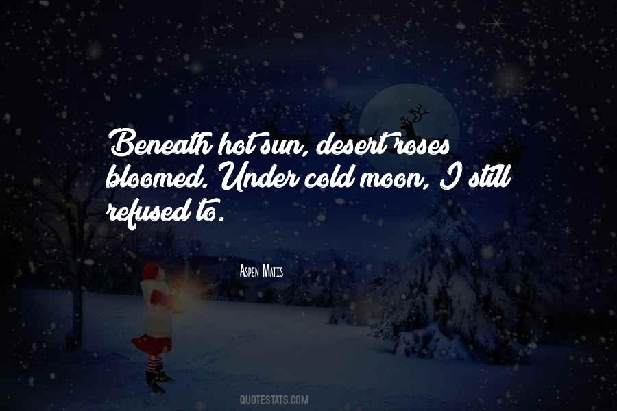 Desert Moon Quotes #739817