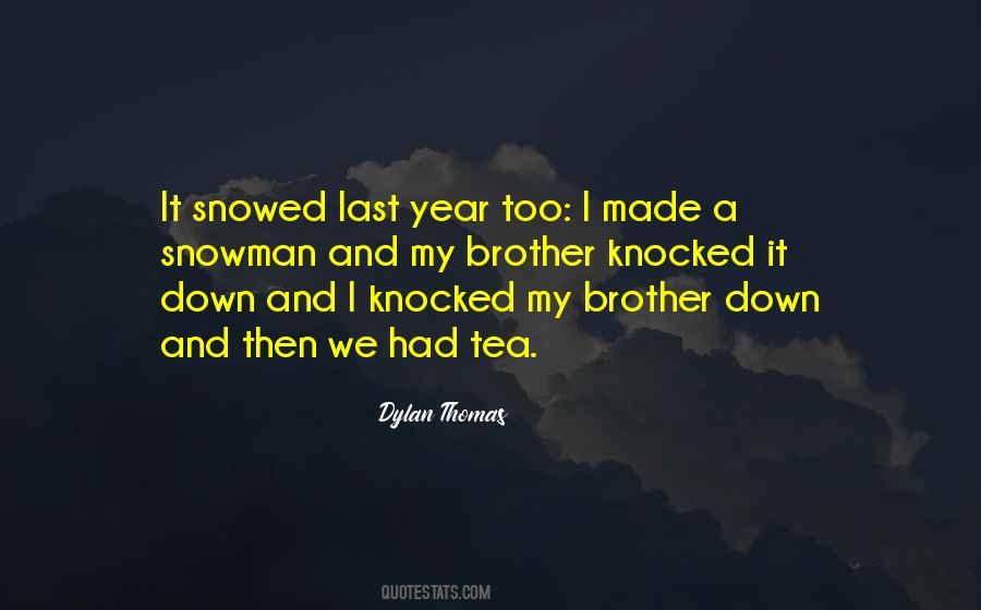 Quotes About Snow And Childhood #1634041