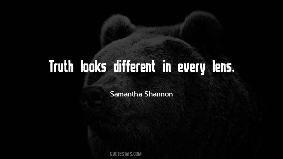 Quotes About Different Looks #402235