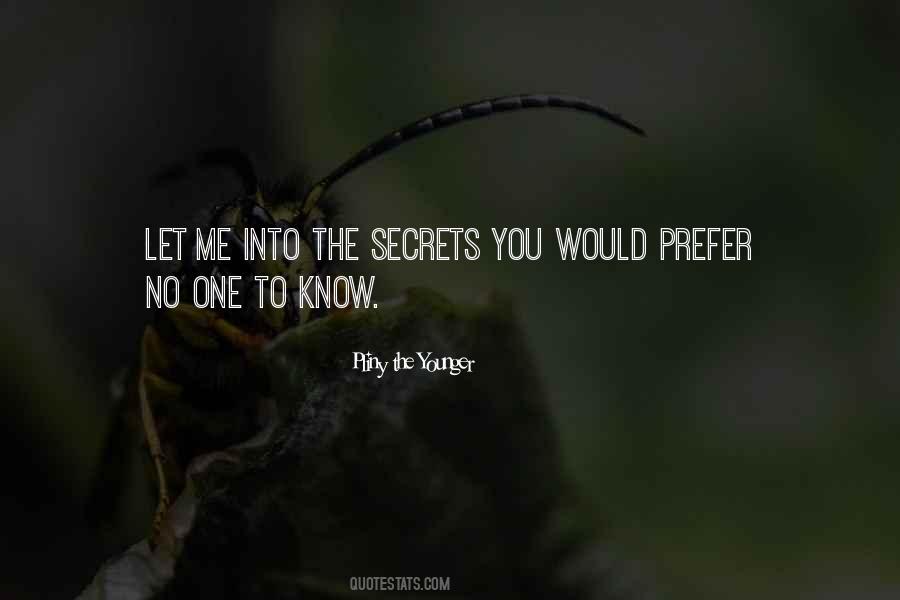 Quotes About Secrets #1859304