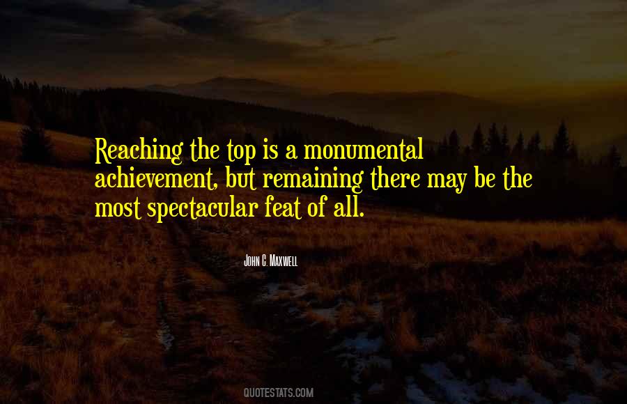 Quotes About Reaching The Top #1571790