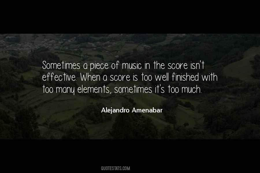 Quotes About Elements Of Music #137943